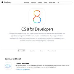 iOS 8 for Developers