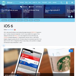 iOS 6 — Everything you need to know!