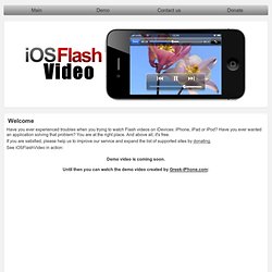 iOSFlashVideo