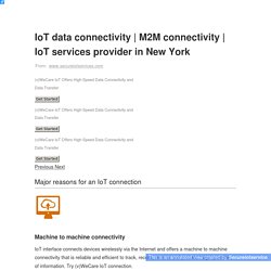 IOT Service Provider