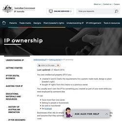 IP ownership