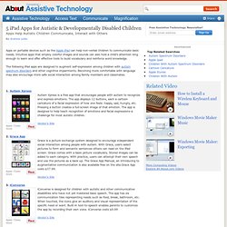 iPad Apps for Autistic Students