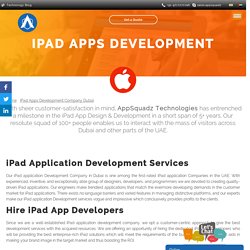 Top iPad App Development Company