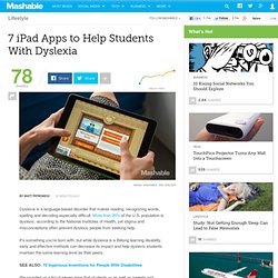 7 iPad Apps to Help Students With Dyslexia