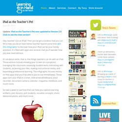 iPad as the Teacher's Pet [Infographic]