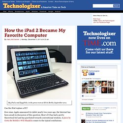 How the iPad 2 Became My Favorite Computer