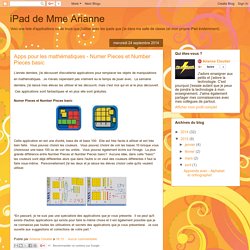 iPad de Mme Arianne