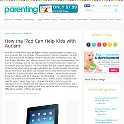 How the iPad Can Help Kids with Autism