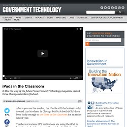 iPads in the Classroom