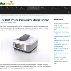 12 Best Iphone Dock Alarm Clocks Reviewed and Rated in 2021
