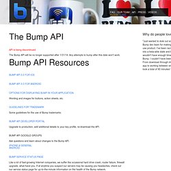 The Bump App for iPhone and Android