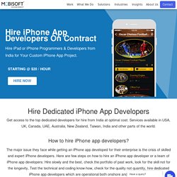 iPhone App Programmers for Hire