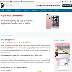 iPhone/iOS App Development, iOS Development