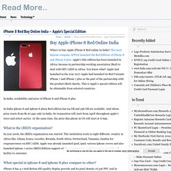 iPhone 8 Red Buy Online India - Apple's Special Edition