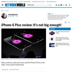 iPhone 6 Plus review: It's not big enough!