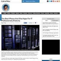 The Best iPhone And iPad Apps For IT Professionals [Feature