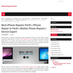 Mobile Phone Repairs - Device Expert