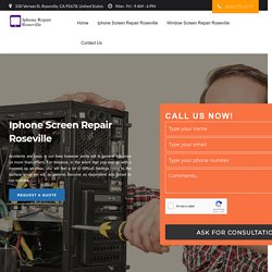 iPhone Screen Repair Roseville