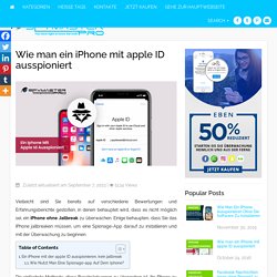 Wie Sie iPhones mit dem Apple-Login ausspähen