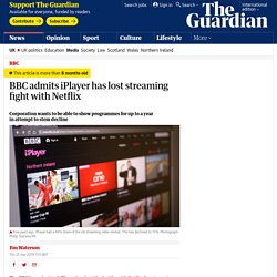 BBC admits iPlayer has lost streaming fight with Netflix