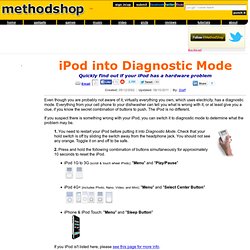 iPod Diagnostic Mode