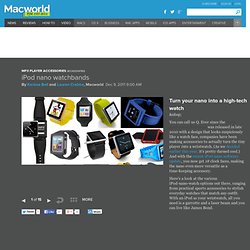 iPod nano watchbands