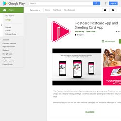 iPostcard Postcard App and Greeting Card App - Apps on Google Play
