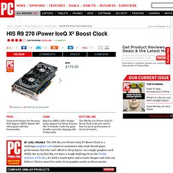 HIS R9 270 iPower IceQ X² Boost Clock Review & Rating