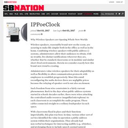 IPPoeClock - Posts - ethernet clocks