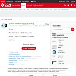 Iptables icmp firewall [Résolu] - Forum Réseau