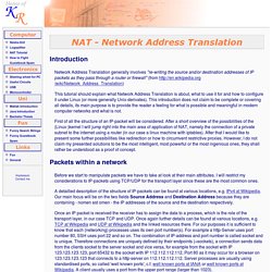NAT with Linux and iptables - Tutorial (Introduction)
