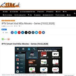 IPTV Smart Vod M3u Movies - Series [10.02.2020]