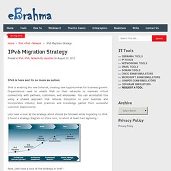 IPv6 Migration Strategy « eBrahma