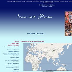 Iran and Persia - Are They the Same?