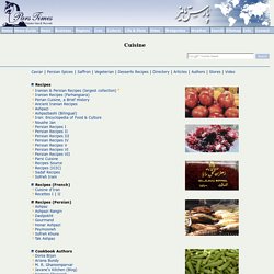 Iranian/Persian Cuisine