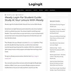 iReady Login For Student Guide: Study At Your Leisure With iReady