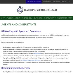 Ireland Boarding School Consultants - Boarding School Agents
