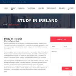 Ireland study visa consultant in Mohali