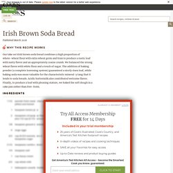Irish Brown Soda Bread
