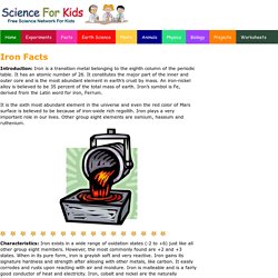 Iron Facts - Science for Kids