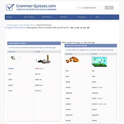 GRAMMAR-QUIZZES and Explanations