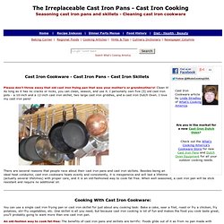 Cast Iron Pans, Cast Iron Skillets, Cast Iron Cookware, Seasoning Cast Iron, How To Season Cast Iron, How to Clean Cast Iron