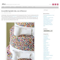 Irresistible "Sprinkle Cake"