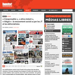 « Irresponsable », « ultra-violent », « illégal » : le mouvement social vu par les JT et les éditorialistes