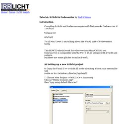 Irrlicht Engine - A free open source 3d engine