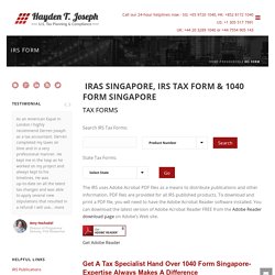 1040 US & 1040 Form Singapore