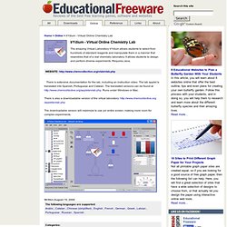 IrYdium - Virtual Online Chemistry Lab