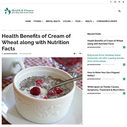 Is Cream of Wheat Nutrition Facts? Cream of Wheat Nutrition