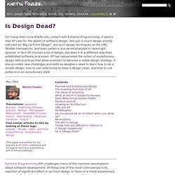 Is Design Dead?