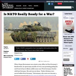 Is NATO Really Ready for a War?